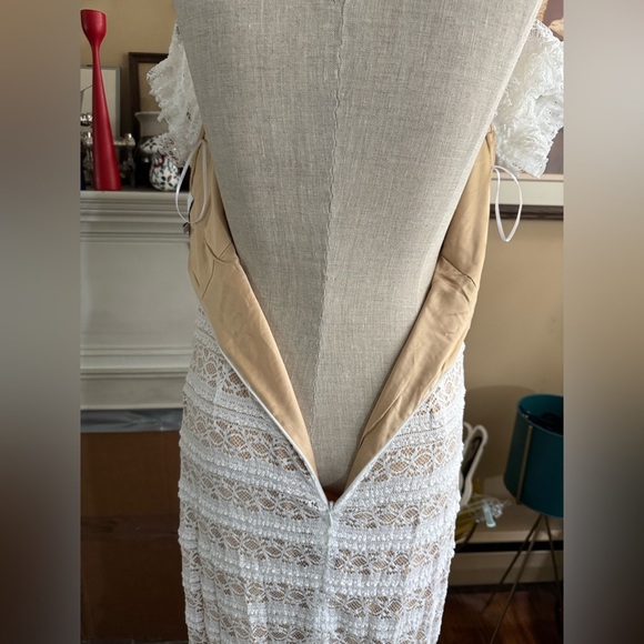 Likely Women's Milaro Off-The-Shoulder Dress - Ivory - Size 8 - Picture 10 of 15